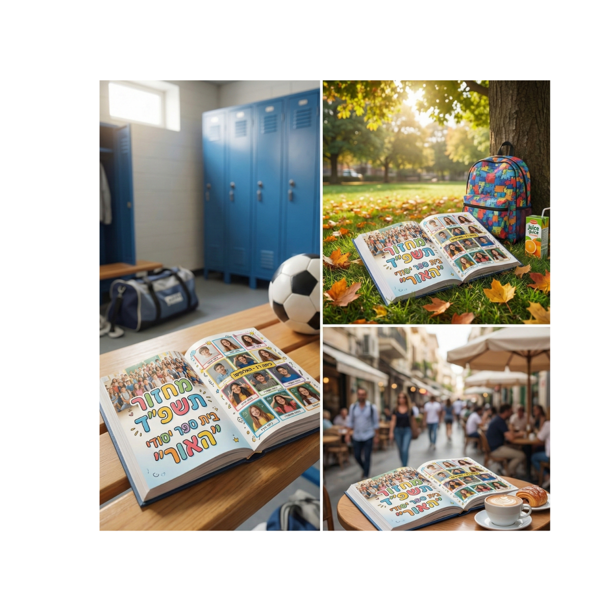 תבנית ספר מחזור - גני ילדים